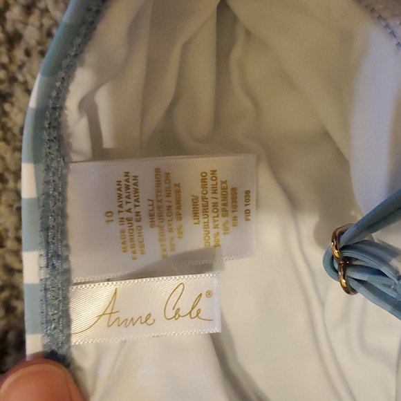 Anne Cole one piece swimsuit. NWT - Picture 4 of 4